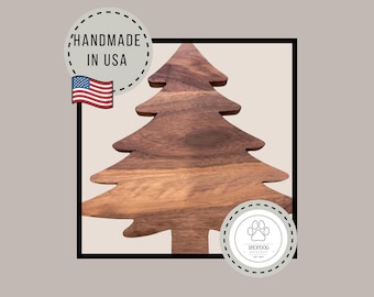Handmade Wooden Christmas Tree, Rustic Holiday Decor