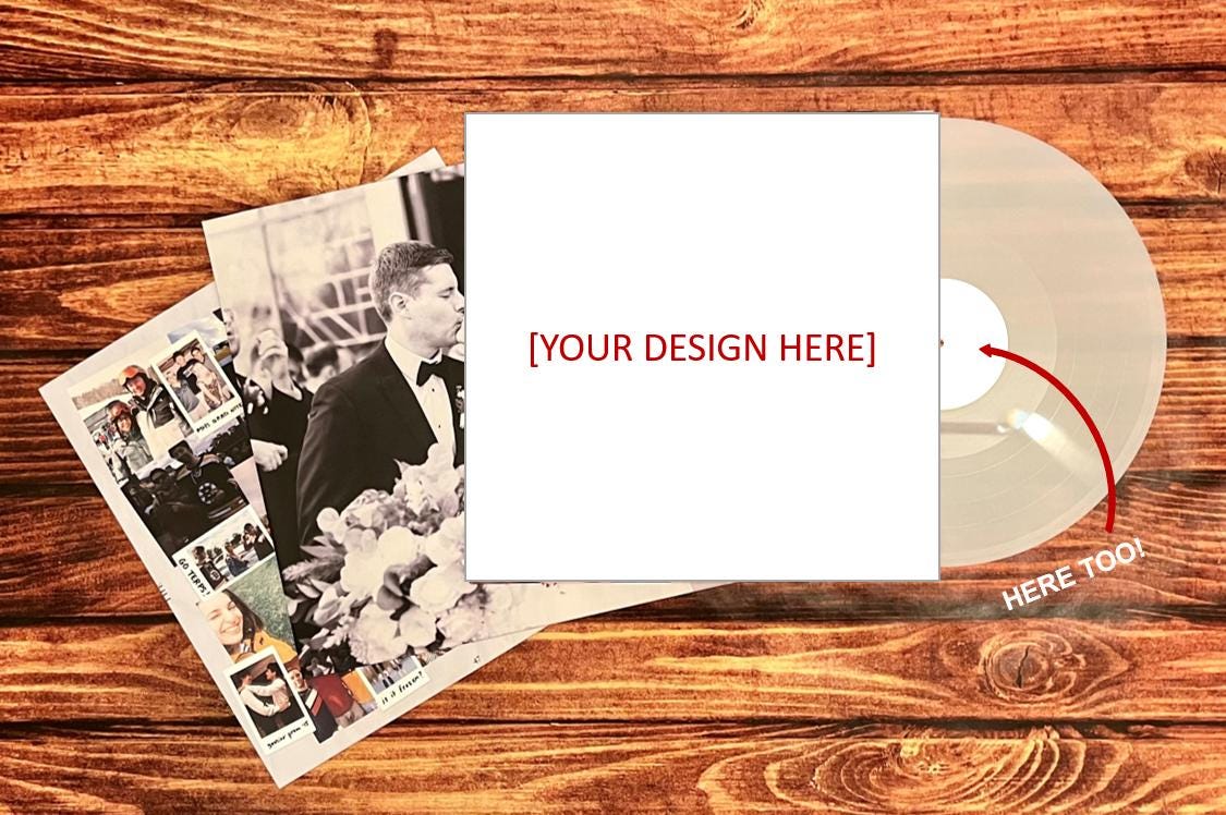 Custom Vinyl Record | Freestyle Vinyl Custom Vinyl | Personalized ...