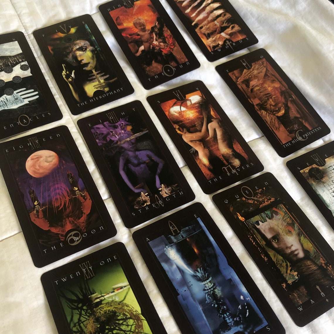 vertigo tarot deckset vertigo tarot deckset