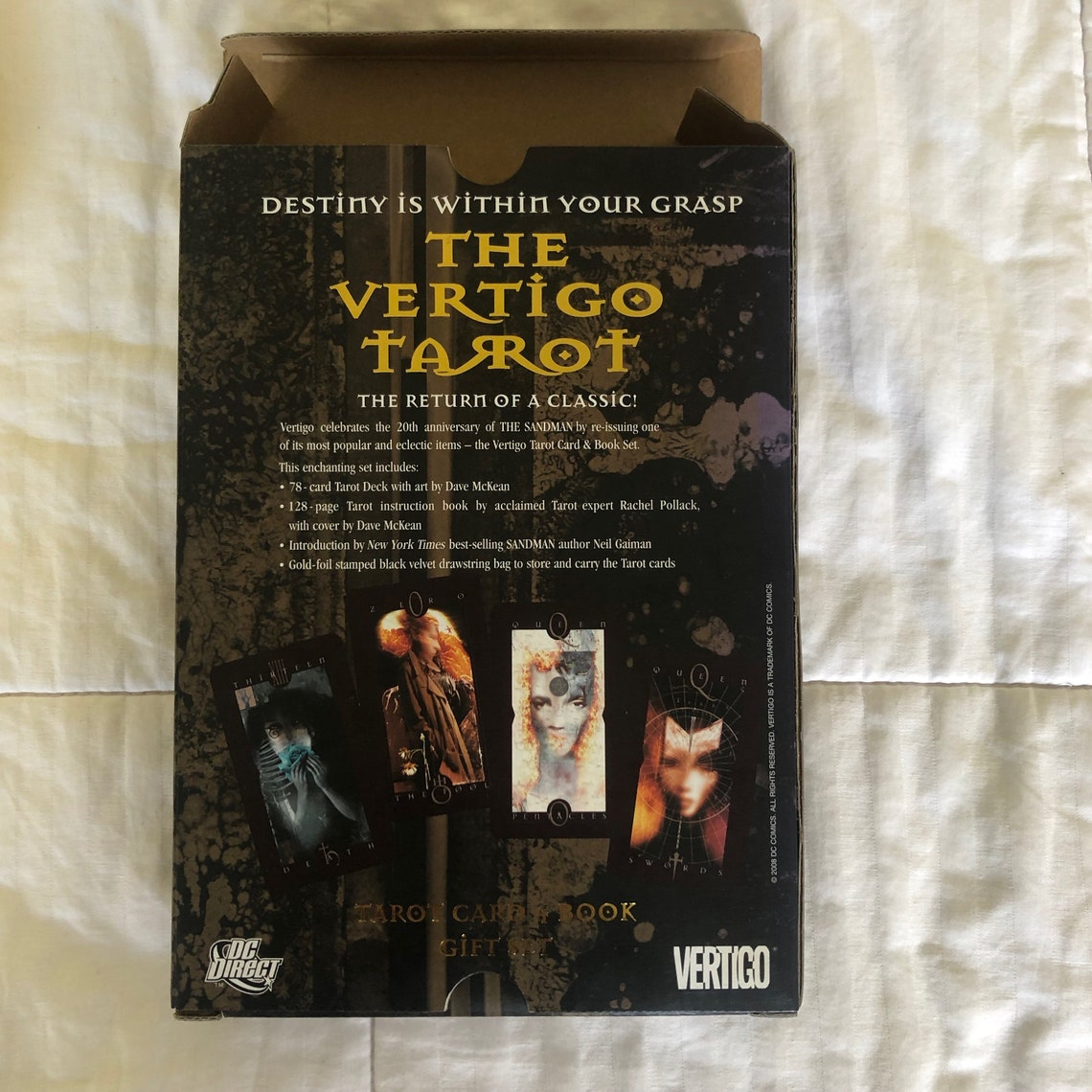 vertigo tarot deckset vertigo tarot deckset