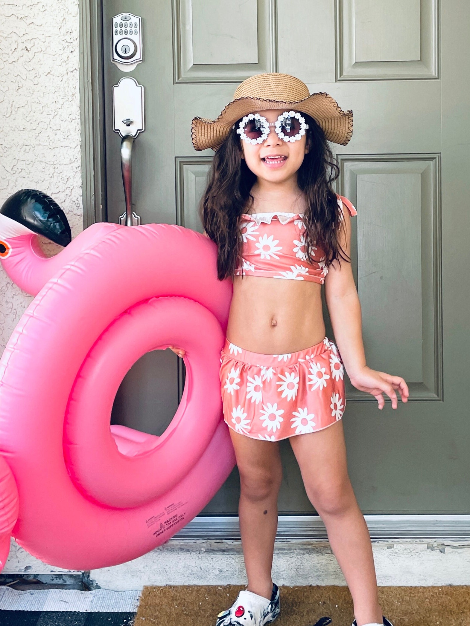 Two Piece Bathing Suits for Little Girls 