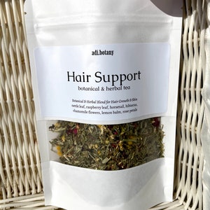 Hair Support Tea for Hair Growth & Strength - 100% Organic