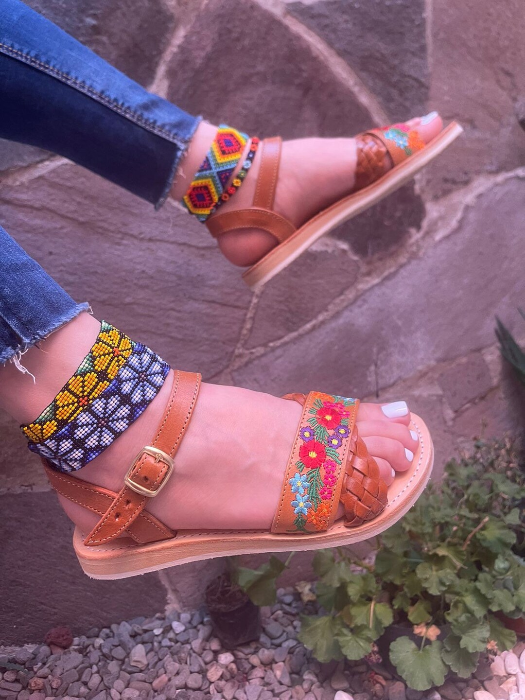 huaraches mexicanos artesanales