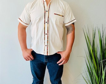 Camisa para hombre mexicana/Camisa hecha en Mexico