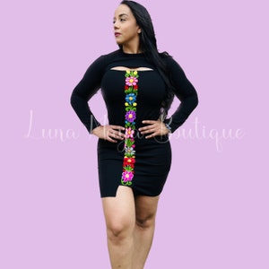 Vestido artesanal mexicano “Alicia”/Vestido bordado/Vestido para mujer mexicano
