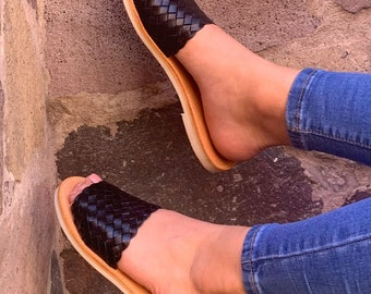 huaraches mexicanos para mujer