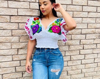 Blusa Artesanal | Etsy