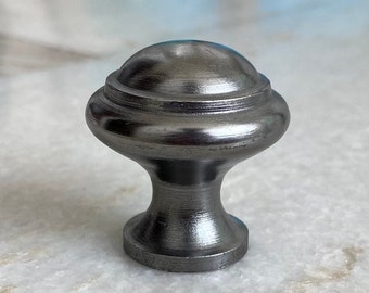 Cast iron knob, Kitchen cabinet knobs, wardrobe knobs, black cast iron knobs, rustic cast iron knobs, drawer knobs, cabinet pull