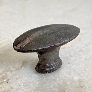 Gusseisenknopf, Küchenschrankknöpfe, Kleiderschrankknöpfe, schwarze Gusseisenknöpfe, rustikale Gusseisenknöpfe, Schubladenknöpfe, Schrankknauf