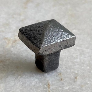 Cast iron knob, Kitchen cabinet knobs, wardrobe knobs, black cast iron knobs, rustic cast iron knobs, drawer knobs, cabinet pull