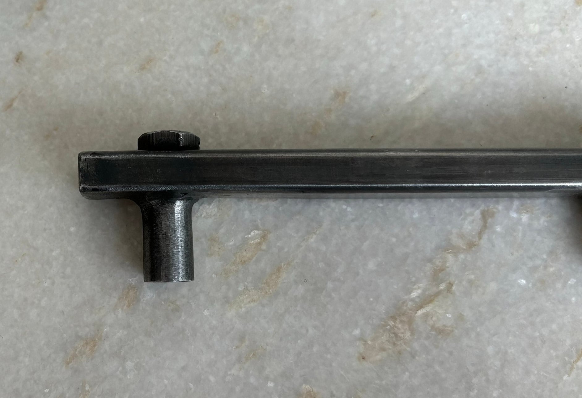 Iron Pipe Handle With Bolt Design, Kitchen Cabinet Handles, Wardrobe ...