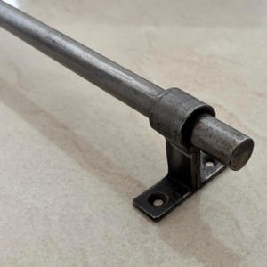 Iron Big Pipe handles, Kitchen cabinet handles, wardrobe handles, black iron handles, rustic iron handles, drawer pulls, handmade handles