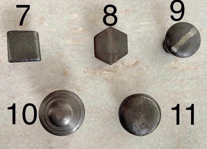 Iron Knobs Cast Iron Knobs Antique Style Drawer Etsy