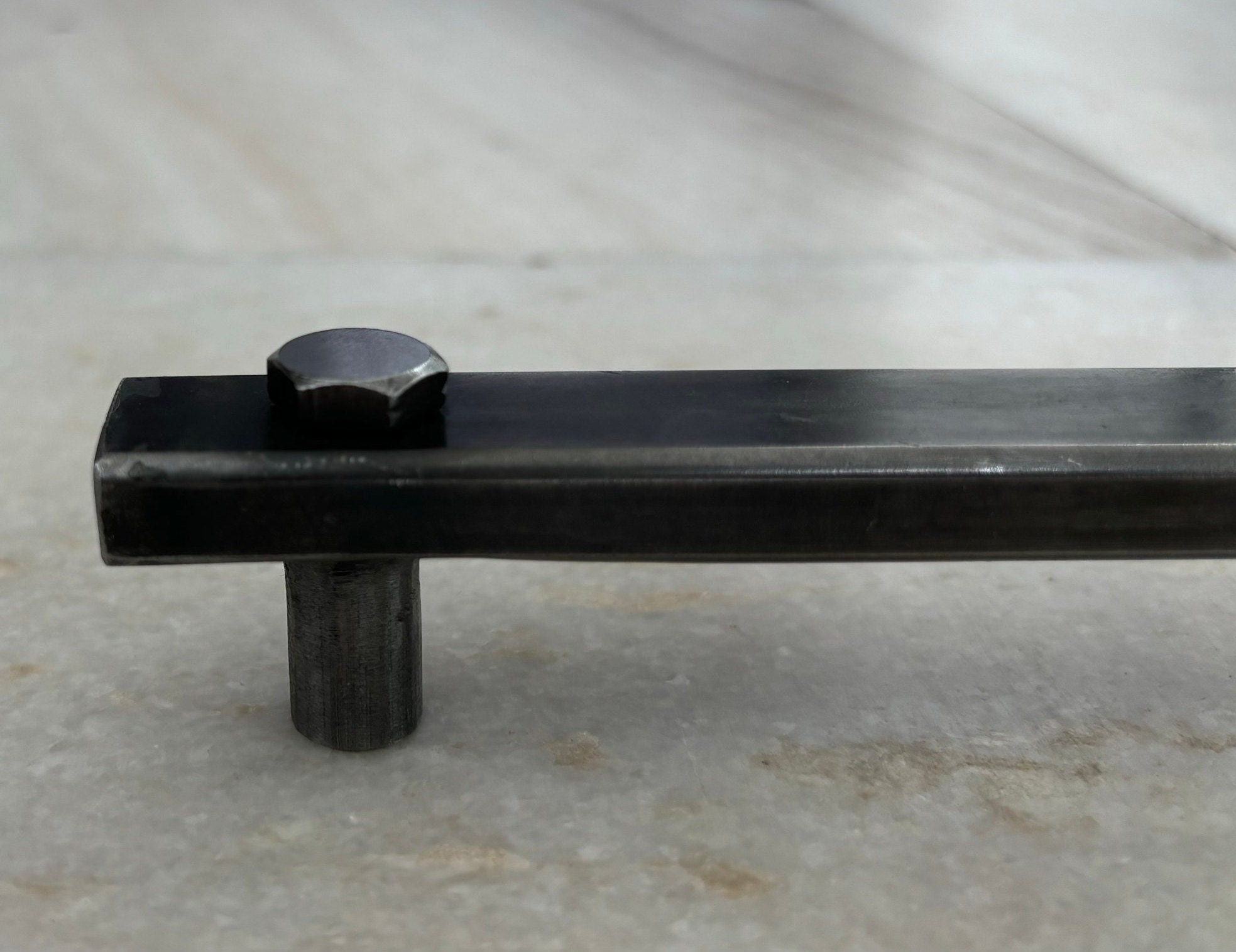 Iron Pipe Handle With Bolt Design, Kitchen Cabinet Handles, Wardrobe ...