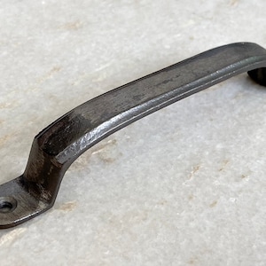 Cast iron handle, Kitchen cabinet handles, wardrobe handles, black cast iron handles, rustic cast iron handles, drawer pull, iron handles