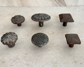 Iron knobs, Cast Iron Cabinet Knobs Antique Style Drawer Cupboard Door Pull Handles Kitchen Vintage Style knobs