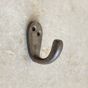 Cast Iron Small hooks, iron coat hangers, wall hooks, Iron hat and coat hooks, kitchen hooks and hangers, towel hooks, hooks for wall