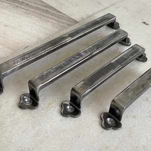Iron Pipe handle, Kitchen cabinet handles, wardrobe handles, black iron handles, rustic iron handles, drawer pull, iron handles