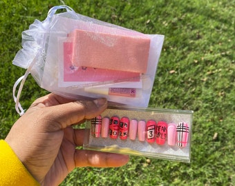 Burn Book Press On Nails