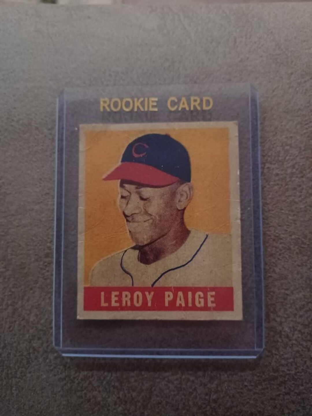 Leroy Satchell Paige Rookie Baseball Card. 8. Dated 1949. Exact Card