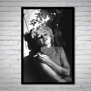 マリリン・モンローのヴィンテージ写真 - レトロなウォールアート - マリリン・モンローの写真プリント - 昔のハリウッドポスター - 新築祝いのギフトアイデア