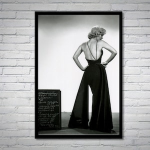 Fotografia vintage di Marilyn Monroe - arte murale retrò - stampa fotografica di Marilyn Monroe - vecchi poster di Hollywood - idee regalo per inaugurazione della casa