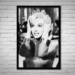 マリリン・モンローのヴィンテージ写真 - レトロなウォールアート - マリリン・モンローの写真プリント - 昔のハリウッドポスター - 新築祝いのギフトアイデア