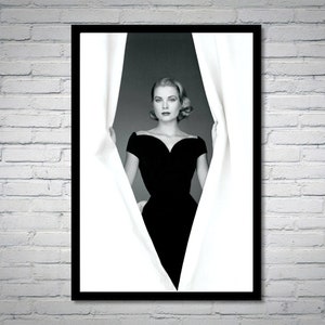 Fotografia vintage di Grace Kelly - arte murale retrò - stampa fotografica di Grace Kelly - vecchi poster di Hollywood - idee regalo per inaugurazione della casa
