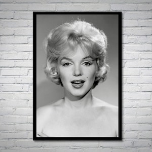 マリリン・モンローのヴィンテージ写真 - レトロなウォールアート - マリリン・モンローの写真プリント - 昔のハリウッドポスター - 新築祝いのギフトアイデア