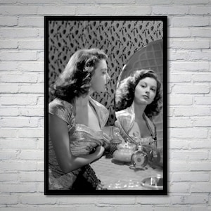 Ava Gardner vintage photograph - retro wall art - Ava Gardner photo print - Old Hollywood posters - Housewarming gift ideas