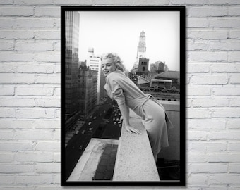 Marilyn Monroe vintage photograph - retro wall art - Marilyn Monroe photo print - Old Hollywood posters - Housewarming gift ideas