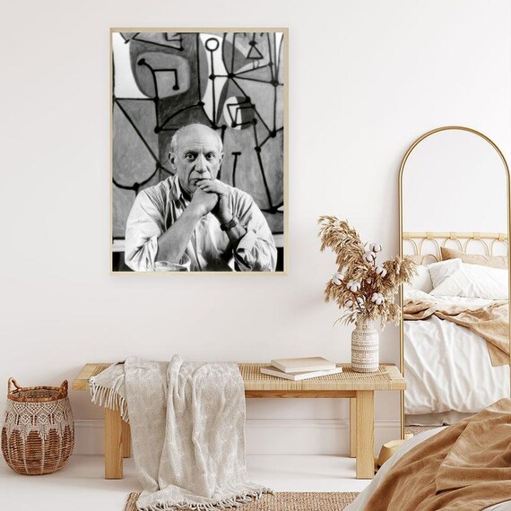 パブロ　ピカソ　アート　ヴィンテージ Amazon.co.jp: 花のブーケ (Le Bouquet De Fleurs) - パブロ