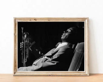 12 Hands of Miles Davis and His Trumpet - DIGITAL Black & White