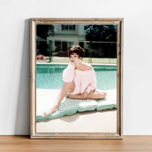 Vintage Joan Collins Photograph - Classic Hollywood Movie Poster