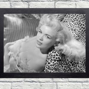 Jayne Mansfield Vintage Photograph - Classic Hollywood Movie Poster