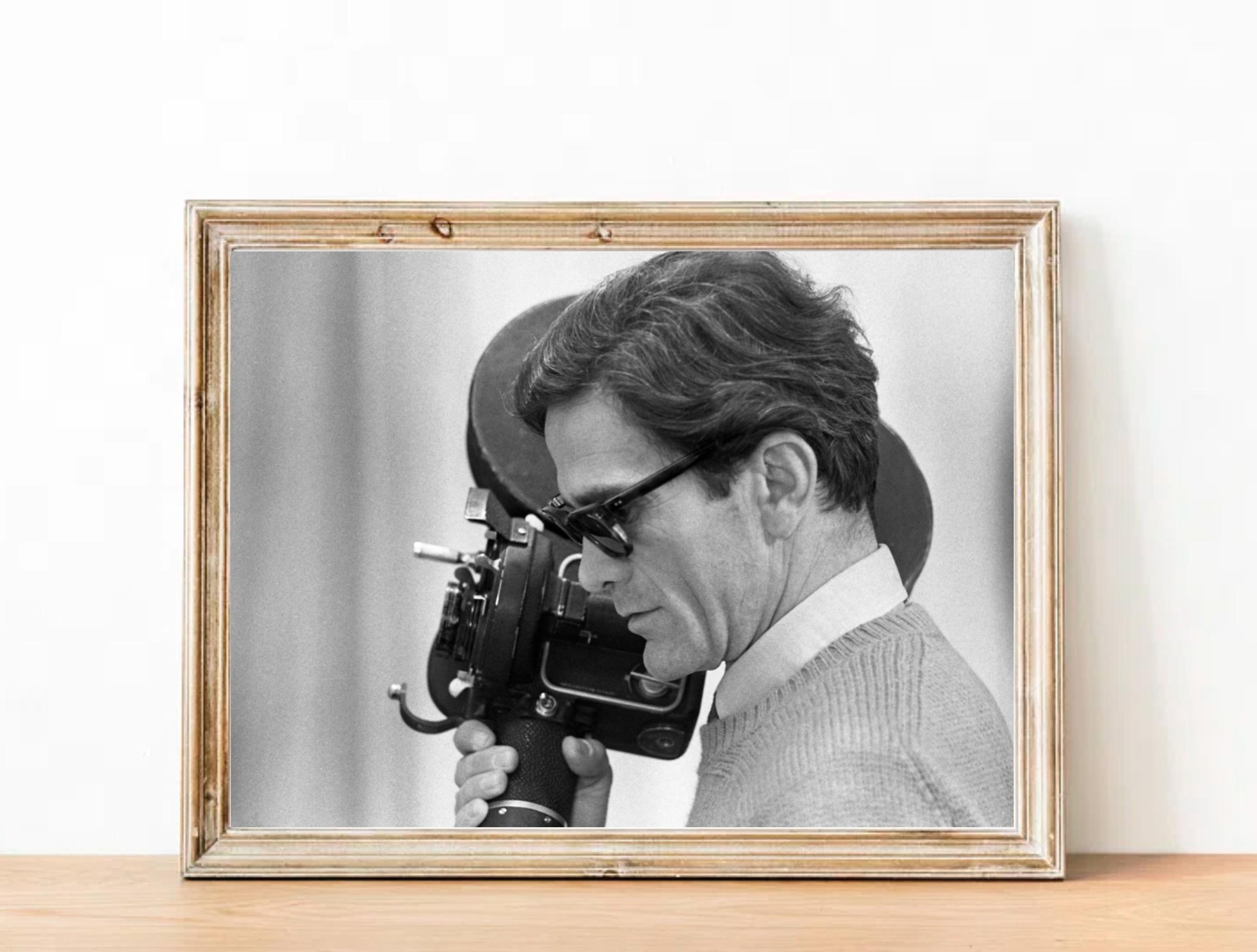 Pasolini Vintage Photograph - Inspirational Art Poster - Etsy
