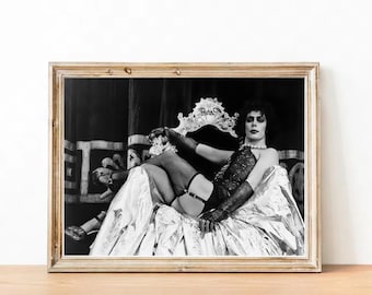 Tim Curry Vintage Photograph: Rocky Horror Picture Show Cult Movie Poster