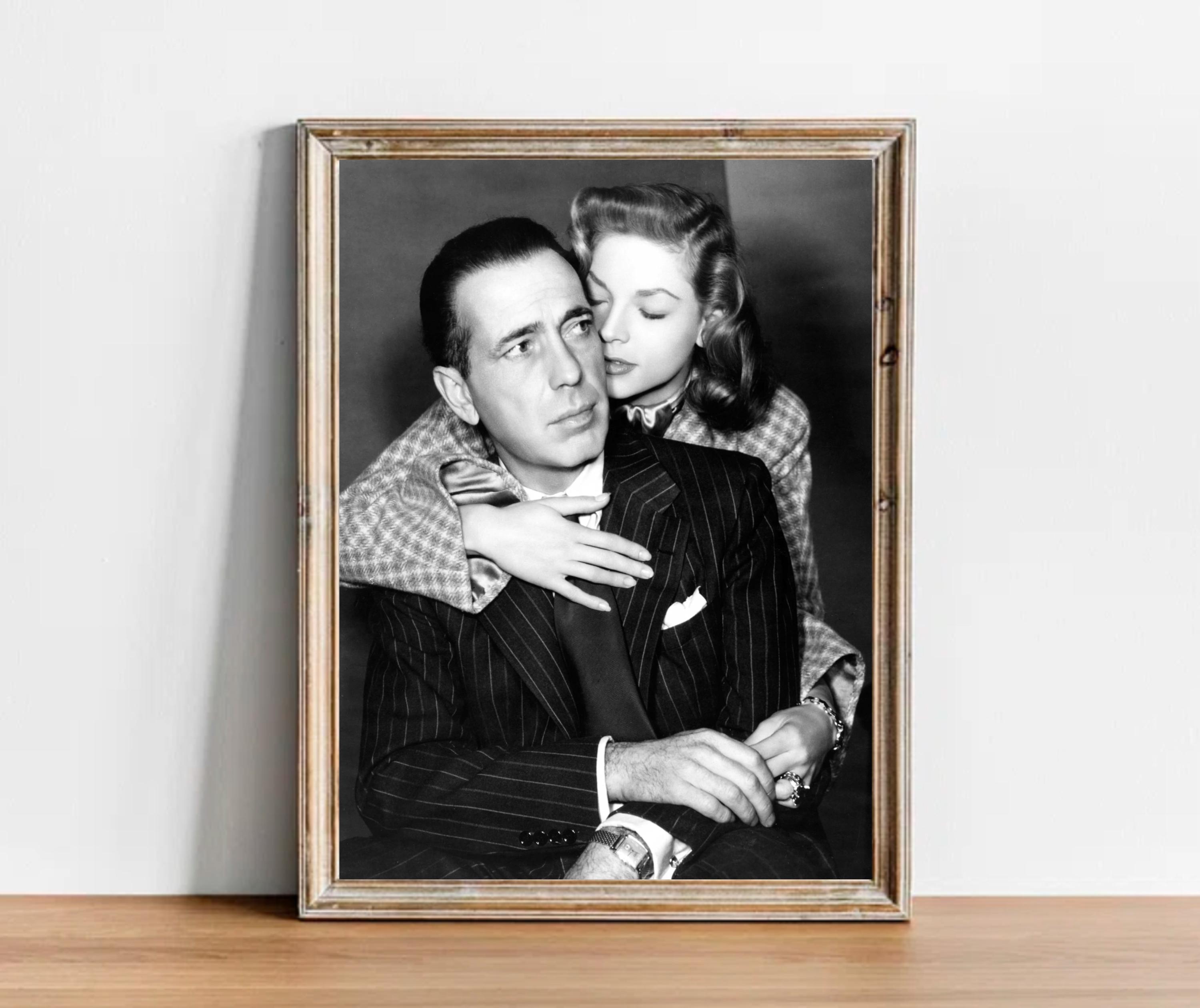 ローレン・バコールとハンフリー・ボガートのヴィンテージ写真
