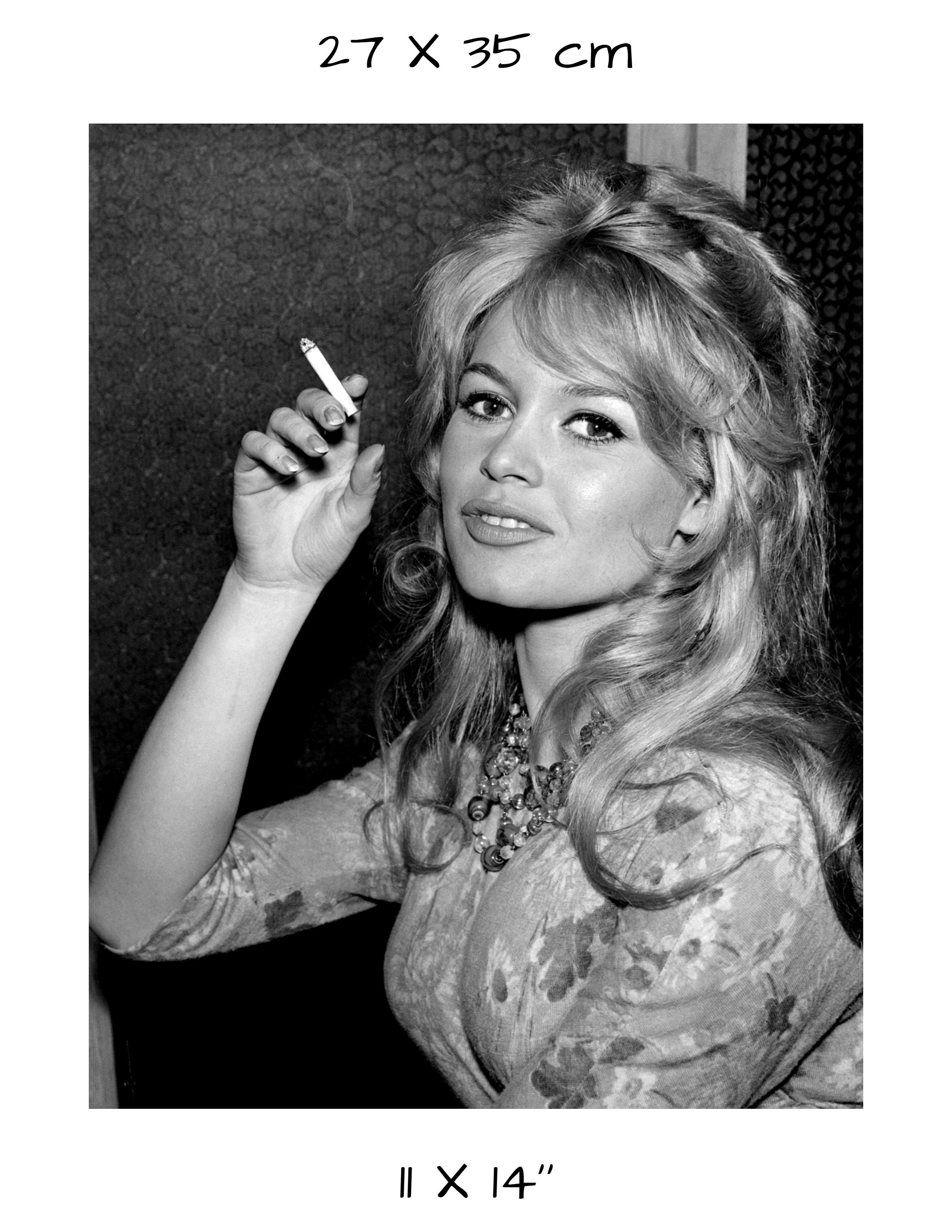 ブリジットバルドーヴィンテージポスター kool 企業広告 たばこ 女優 ブリジット・バルドーのヴィンテージ写真プリント - クラシックな