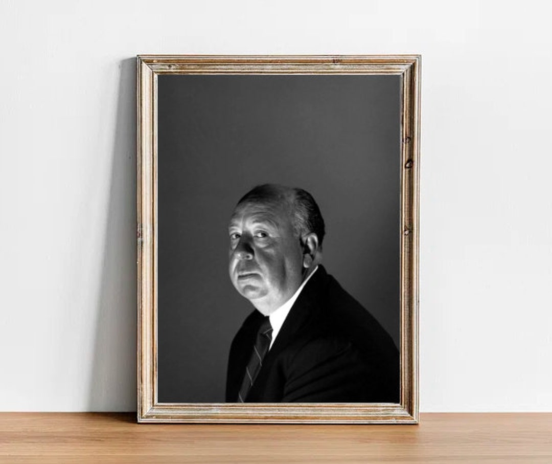Alfred Hitchcock Vintage Photograph Retro Wall Art Alfred - Etsy