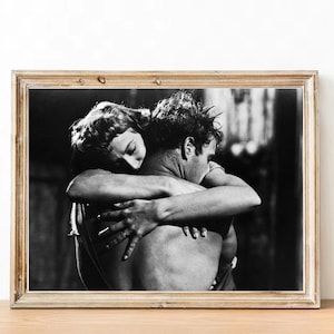 Fotografía vintage de Marlon Brando - Arte mural retro - Impresión fotográfica de Marlon Brando - Pósteres elegantes del viejo Hollywood - Ideas para regalos de inauguración de la casa