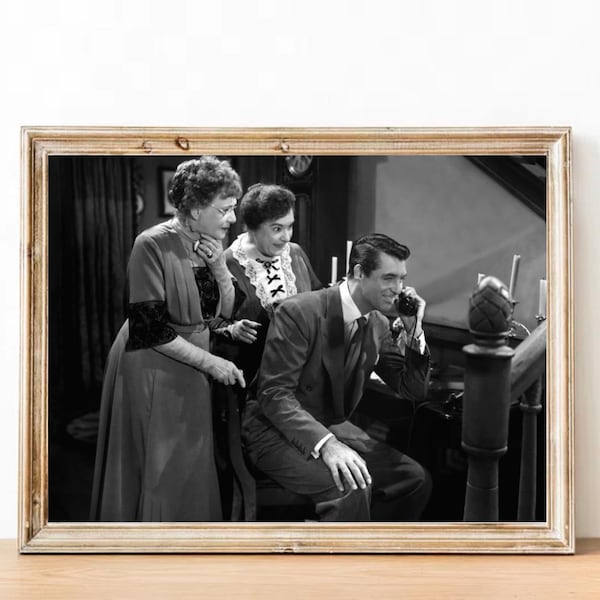 Cary Grant Vintage Photograph - Classic Hollywood Movie Poster