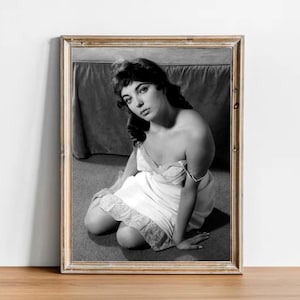 Vintage Joan Collins Photograph - Classic Hollywood Movie Poster