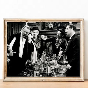 The Marx Brothers vintage photograph - retro wall art - The Marx Brothers photo print - Old Hollywood posters - Housewarming gift ideas