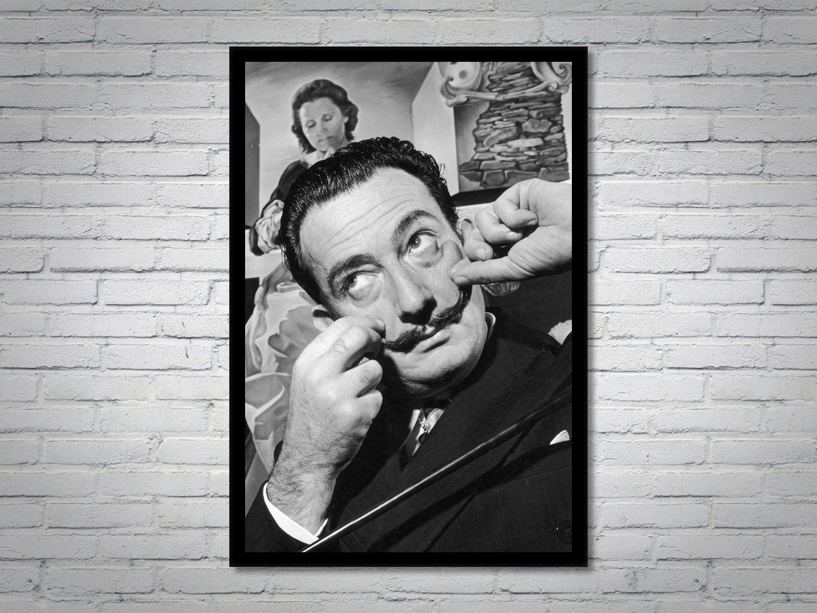 Salvador Dal picture【ALIYAN】vintage Salvador Dali Vintage Photograph - Retro Wall Art - Salvador