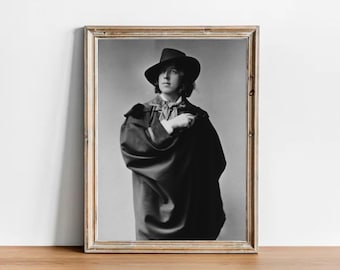 Oscar Wilde Vintage Photograph - Inspirational Art Poster
