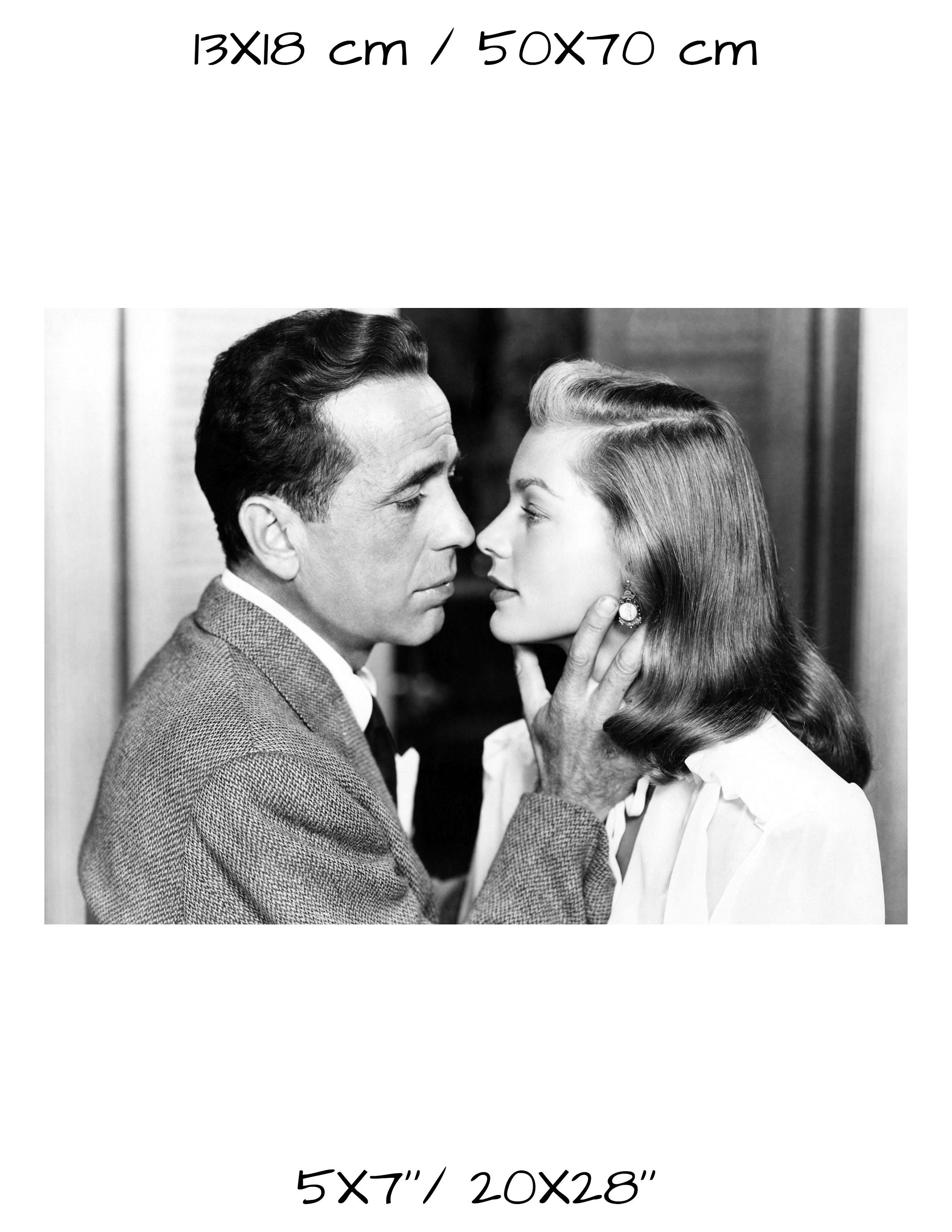 ローレン・バコールとハンフリー・ボガートのヴィンテージ写真プリント
