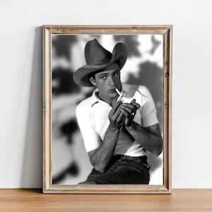Gary Cooper vintage photograph - retro wall art - Gary Cooper photo print - Old Hollywood elegant posters - Housewarming gift ideas