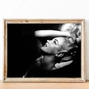 Fotografia vintage di Marilyn Monroe - arte murale retrò - stampa fotografica di Marilyn Monroe - vecchi poster di Hollywood - idee regalo per inaugurazione della casa