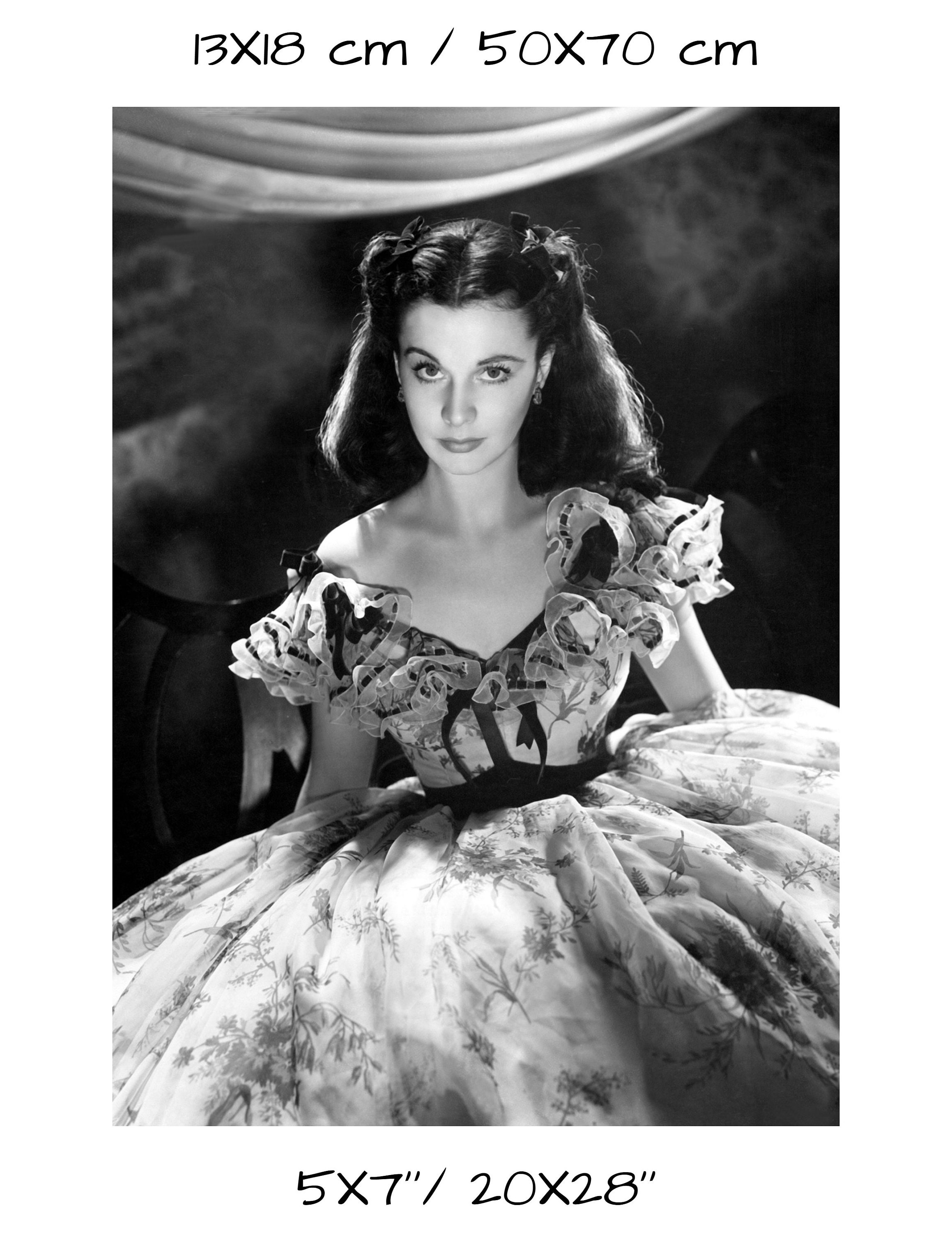 ヴィヴィアン・リーのヴィンテージ写真 - クラシックなハリウッド映画